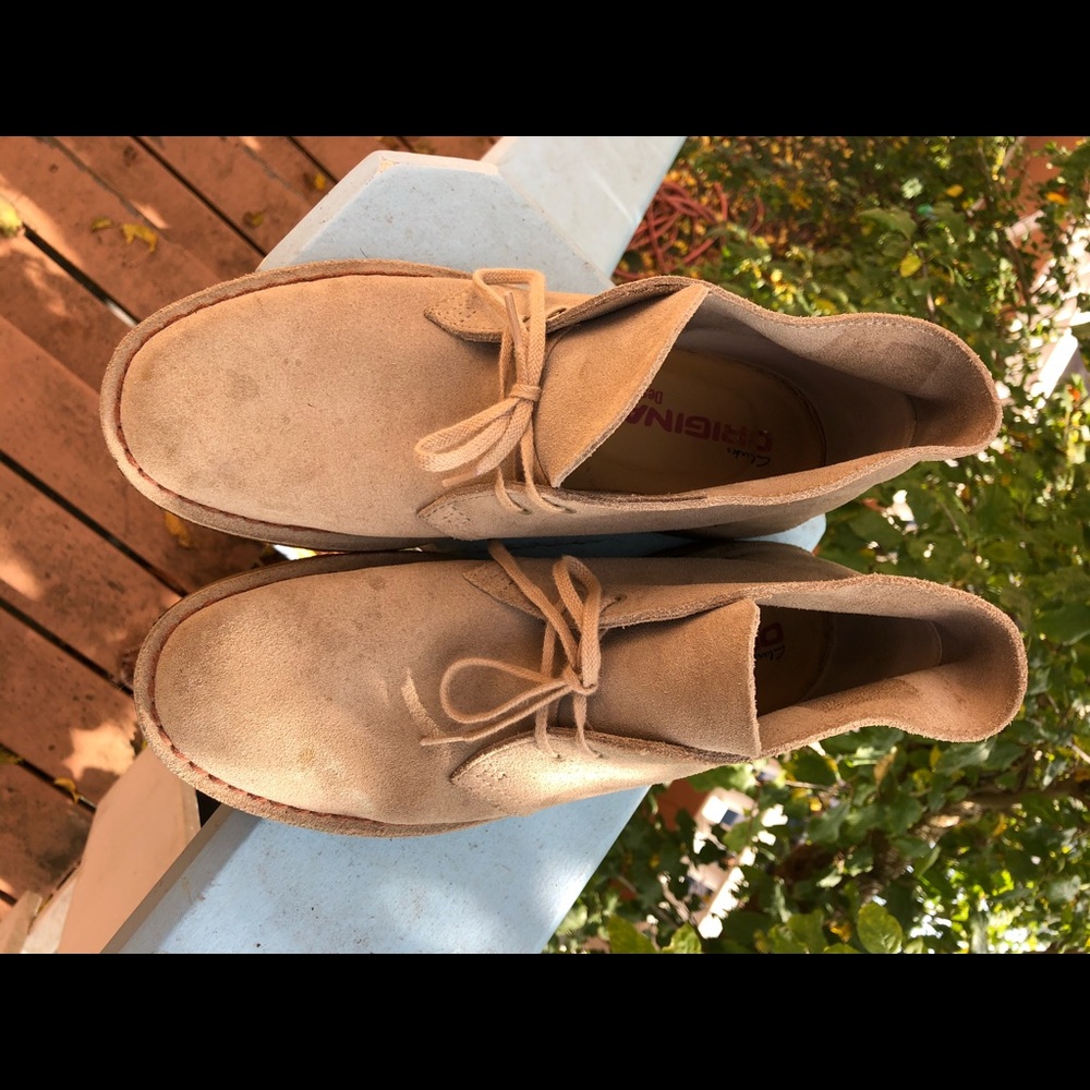 Suede Clarks Original Desert Boots